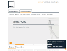 Tablet Screenshot of dakea.com