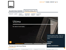 Tablet Screenshot of dakea.pl